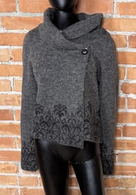 Adrienne Vittadini Wool Cardigan