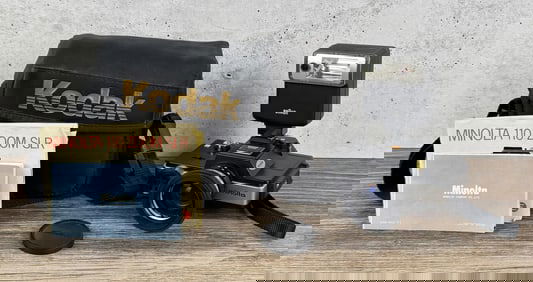 Minolta 110 Zoom SLR Film Camera