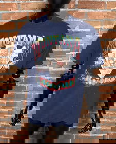 Vintage Montana Arrowhead Single Stitch T Shirt