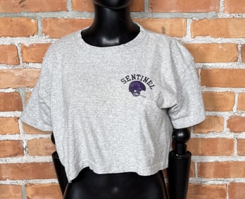 Vintage Sentinel Football Missoula Montana T Shirt