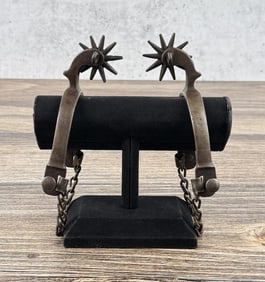 Buermann Steel Montana Cowboy Spurs