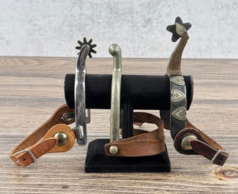 Single Montana Cowboy Spurs