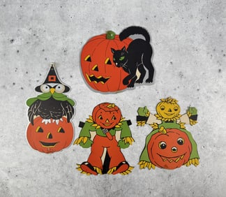 1940s Halloween Die Cut Decorations