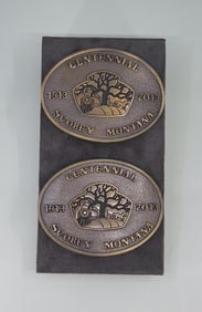 Montana Silversmiths Scobey Montana Belt Buckles