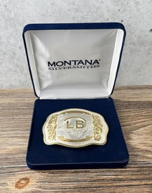 Montana Silversmiths Cowboy Belt Buckle