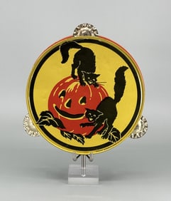 Kirchhof Halloween Tin Noise Maker Tambourine