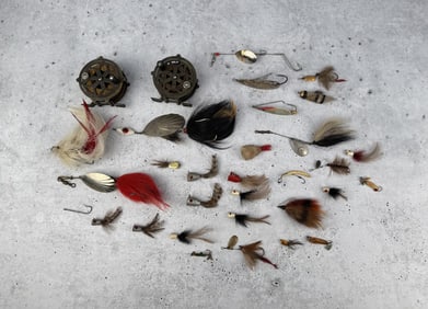 Fly Fishing Flies Lure and Reels
