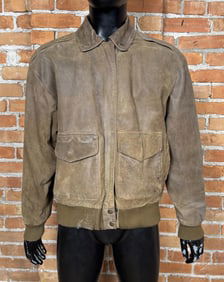 Adventure Bound Worldwide Trading Leather Jacket