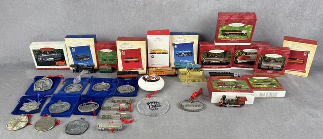 Hallmark Keepsake Railroad Christmas Ornaments
