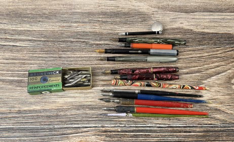 Collection of Antique Fountain Pens