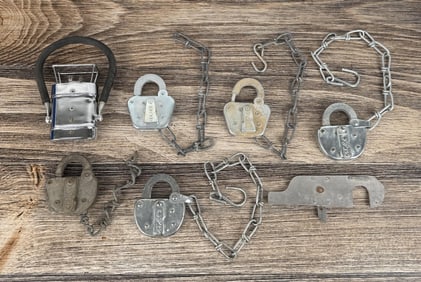 Collection of Railroad Switch Padlocks