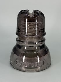 California CD 208 Smoky Purple Cross Top Insulator