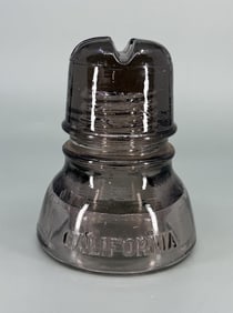 California CD 208 Smoky Purple Cross Top Insulator