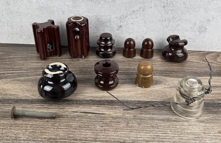 Collection of Antique Insulators