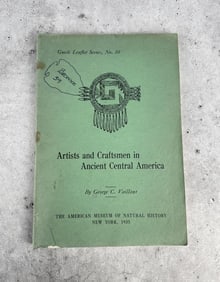 Artists and Craftsmen in Ancient Central America