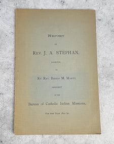 Report of Rev. J.A. Stephan