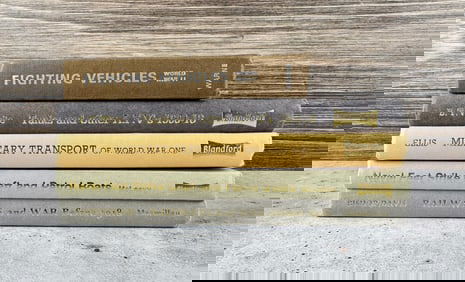 Collection of WWI WW2 Military Vehicle Histories
