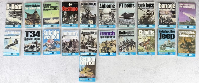 Ballantine's Illustrated Weapons Book Set