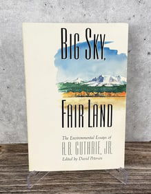 Big Sky Fair Land Author Signed