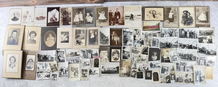 Collection of Antique Family Photos
