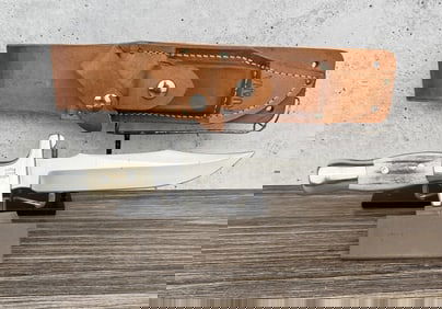 Ruana Bonner Montana Mountain Man Bowie Knife