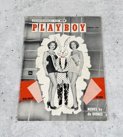 January 1954 Playboy Magazine