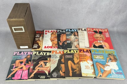 1978 Playboy Magazine Full Year Run