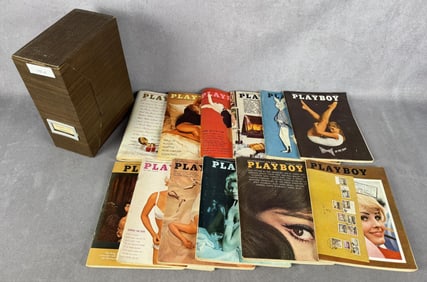 1964 Playboy Magazine Full Year Run