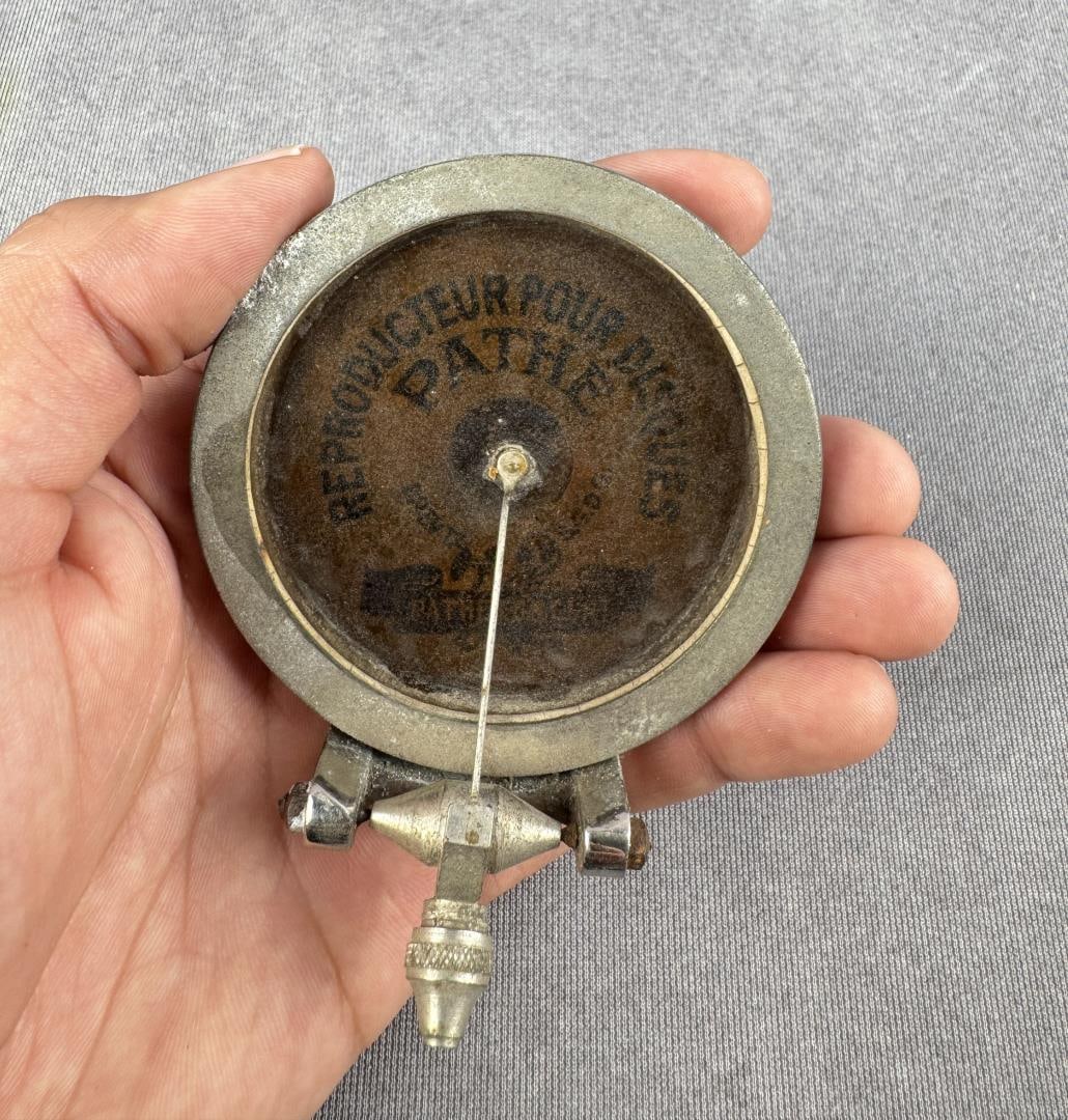 Pathe Phonograph Reproducer: Decent example.