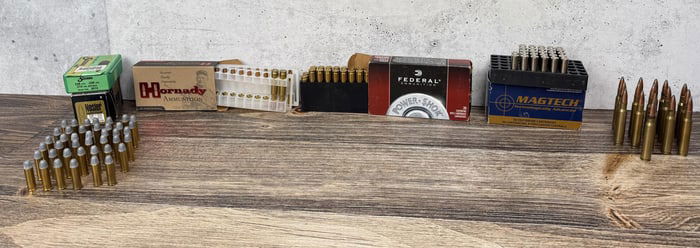 Collection of Assorted Rifle Pistol Ammo