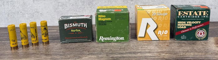 106 Rounds of 20ga Shotgun Ammo