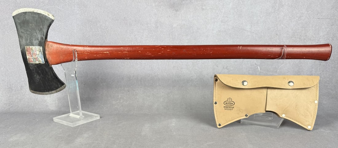 Plumb All American Double Bit Axe: 34 1/2" long.
