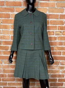 Vintage Pendleton Wool Jacket Skirt Set