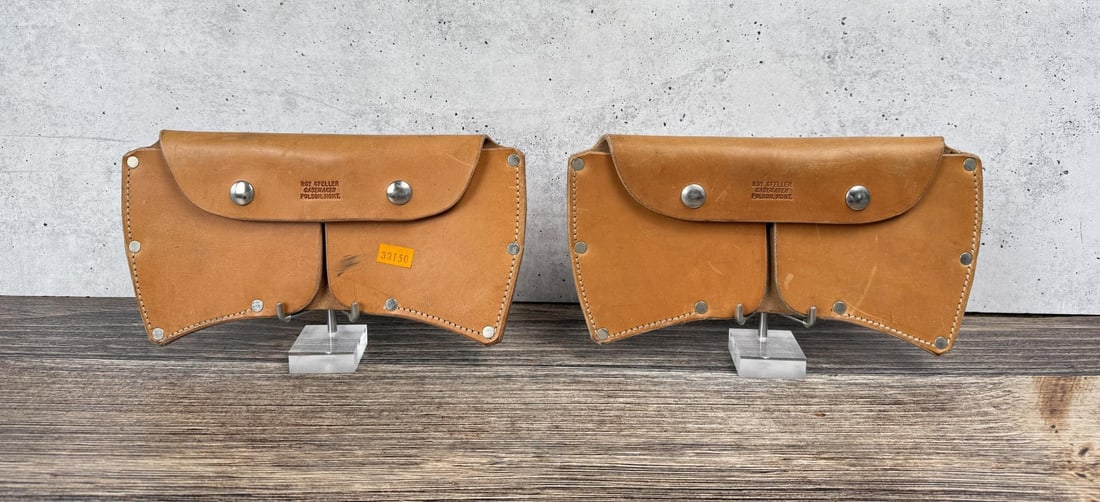 Roy Gfeller Polson Montana Axe Head Covers: Made in Polson Montana.