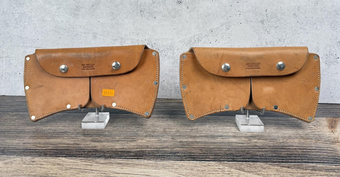 Roy Gfeller Polson Montana Axe Head Covers: Made in Polson Montana.