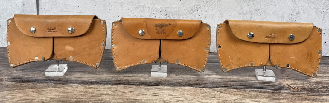 Roy Gfeller Polson Montana Axe Head Covers: Made in Polson Montana.