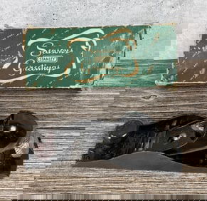 Stanley 220 Wood Plane Christmas Seasons Greetings