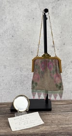 Whiting & Davis Art Deco Mesh Flapper Purse