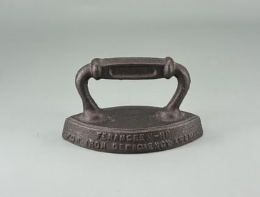 Stuart Advertising Miniature Sad Iron