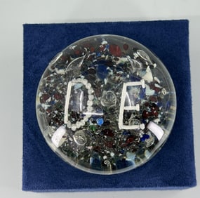 Antique Glass Paperweight