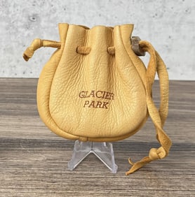 Glacier National Park Montana Leather Pouch