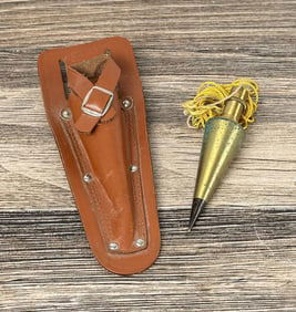 Antique Brass Steel Plumb Bob