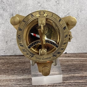 Brass Sundial Compass