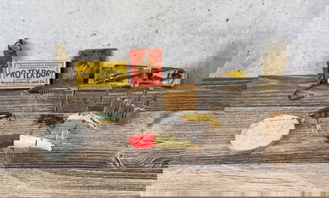 Collection of Antique Fishing Lures