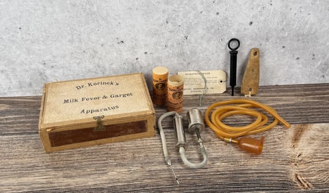Dr. Korinek's Milk Fever & Garget Apparatus