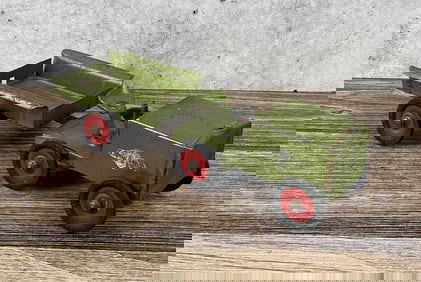 Kingsbury Little Jim Clockwork Wind Up Toy Tractor