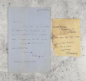 Eben Norton Horsford Scientist Signed Letters