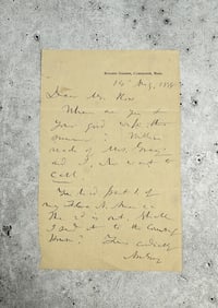 Asa Gray American Botanist Letter