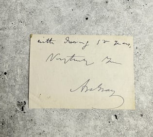 Asa Gray American Botanist Signature