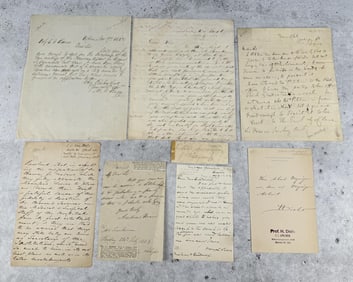 Collection of Assorted Letters by Scientists